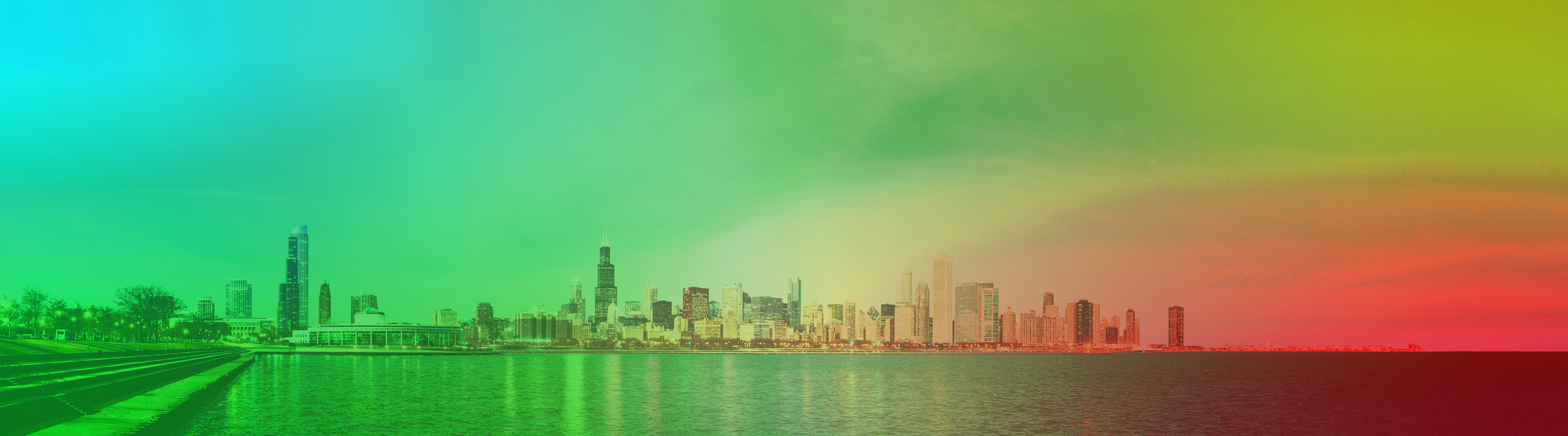 Chicago city view